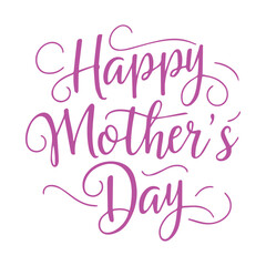 Mothers day typography