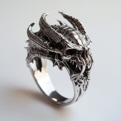 Dragon head ring