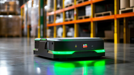 AI-powered warehouse robots for sorting and categorizing products in distribution centers.