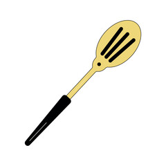 Slotted spatula clipart, spatula clipart, Grilling Icons and Symbols, Kitchen spatula vector icon, vector icon, 
Kitchen instrument silhouette, vector and art illustration, square spatula clipart,