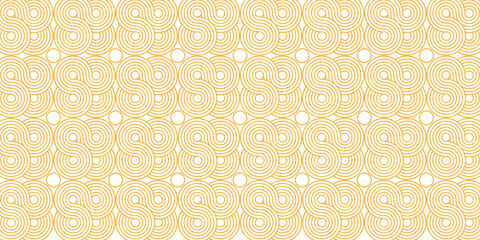 abstract spaghetti geometric seamless pattern repeated pasta background with bold yellow waves lines Italian pasta texture vector illustration