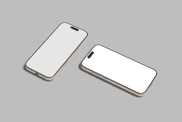 iPhone 16 Pro Blank Mockup