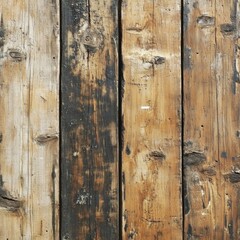 Fototapeta premium Rustic Wooden Plank Texture with Visible Grains