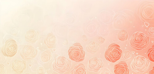 Naklejka premium background with flowers