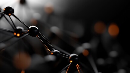 Abstract Molecular Structure: Dark Elegance in Network Design