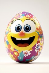 Easter Egg with Smile