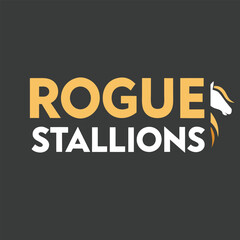 Creative Rogue Stallions logo vector design for professional business branding. Elegant, sleek, and modern graphics perfect for marketing, corporate identity, and branding solutions.