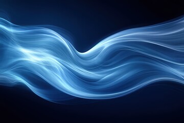 Obraz premium A dark blue corporate background with clean lines and subtle gradients
