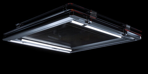 Ceiling-Mounted Cassette Air Conditioning System for Interior Projects