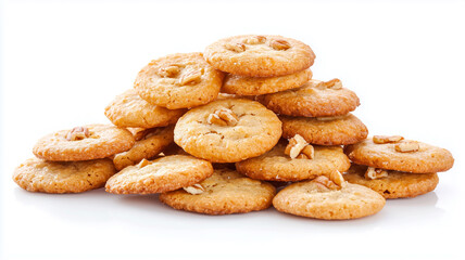 Naklejka premium stack of cookies 