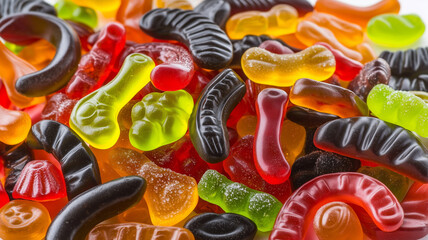 colorful jelly candies
