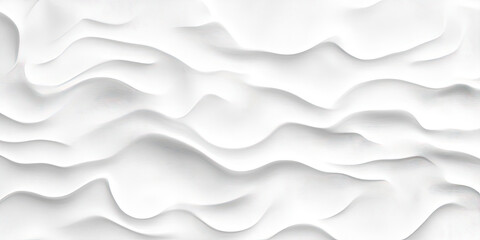 Fototapeta premium An abstract image of flowing, white fabric creating a swirling, almost sculptural effect