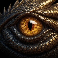 Fototapeta premium close up of a crocodile