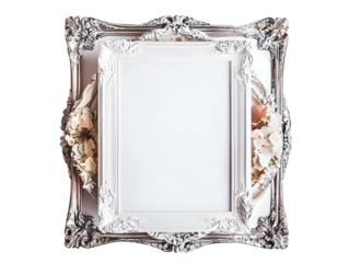 Elegant Vintage Style Ornate Mirror Frame for Home Decor