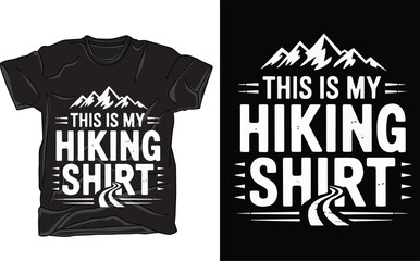 this is my hiking shirt art