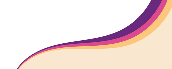abstract colorful wave background