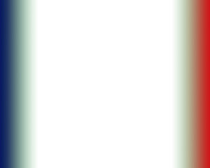 Texas Independence Day themed red and blue gradient stickers on both sides with copy space transparent background, PNG Vector illustration.