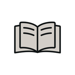 Book icon vector design templates simple and modern