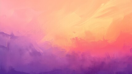 Fototapeta premium Abstract Watercolor Background with Pink Purple Orange Gradient