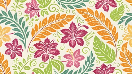 Seamless Damask Pattern Floral Luxury, Elegant, for Print & Digital Design Fashion & Textiles, Home Decorate, Product Design.