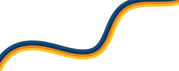 abstract colorful wave background