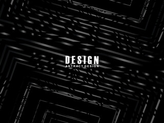 Black abstract background. Elegant dark diagonal shape elements. Modern luxury gray gradient abstract lines graphic design.