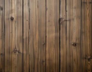 Naklejka premium Rich Brown Wood Texture: Rustic Vertical Wooden Planks Background