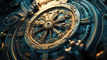 Obraz premium Clock Building Exterior