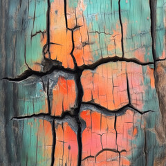 The texture of wood in various forms