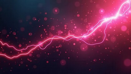 Fototapeta premium Electric pink glowing streaks dark grainy black pink background noise texture modern dynamic poster header cover wallpaper banner backdrop design.