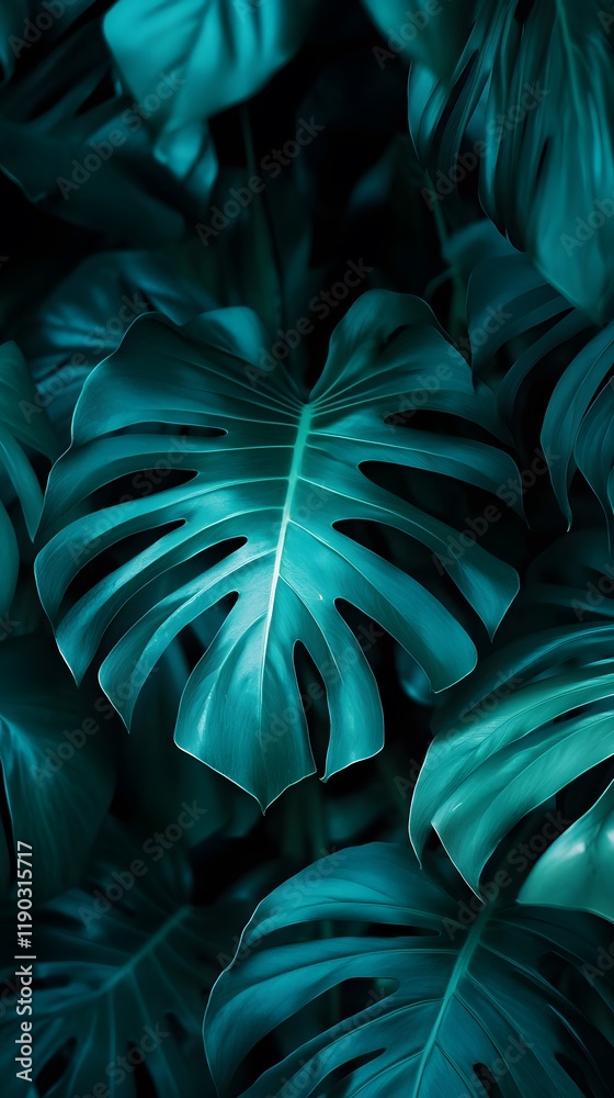 Sticker dark teal clean background with smooth gradient shift