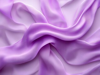 Obraz premium Lavender Silk Drapery: Soft, Serene, and Elegant Fabric