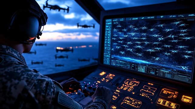 Coordinated Drone Warfare Command