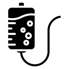 Infusion Bag  Icon Element For Design
