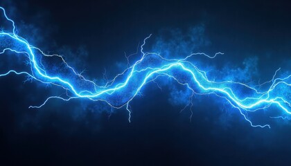Electric blue glowing form dark grainy black blue background noise texture futuristic dynamic poster header cover wallpaper banner backdrop design.