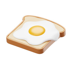 Food 3D Illustration Icon and asset