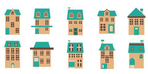 Cute Building Illustration