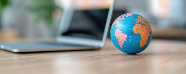 Digital transformation connectivity adaptability. A remote education platform connecting students globally with adaptive content delivery