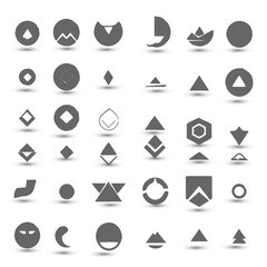 Logo collection, Abstract design concept creative abstract logo collection Logo can be used for icon brand identity finance