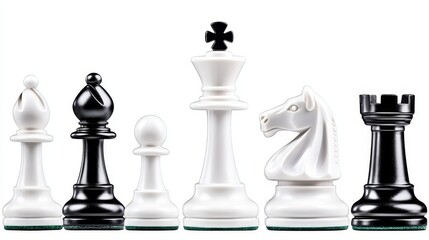 Strategic standoff white pawn versus black in an intense chess battle intense