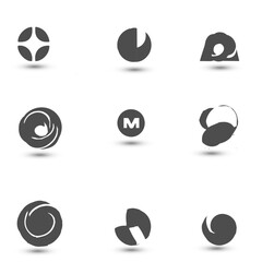 Logo collection, Abstract design concept creative abstract logo collection Logo can be used for icon brand identity finance