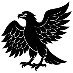 eagle with wings