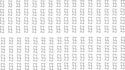 Obraz premium Black curved parallel lines, abstract background