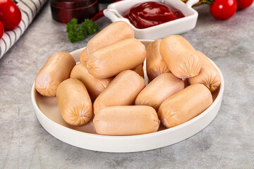 Dietary baby mini chicken sausage