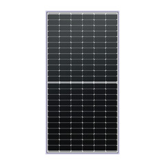 Solar Panel Alternative Green Energy Power Source - Isolated white background - High Quality Vector Image