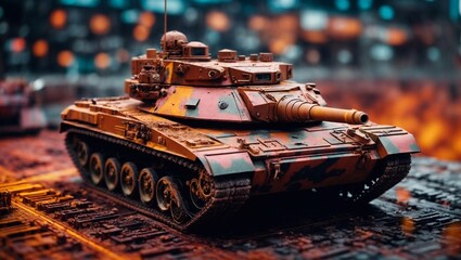 military truck fruture focus generative Ai 