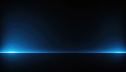 Abstract luxury gradient blue background smooth dark blue with black vignette studio banner
4