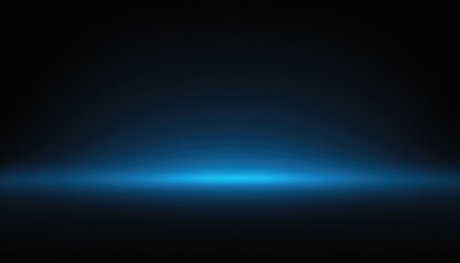 Abstract luxury gradient blue background smooth dark blue with black vignette studio banner
5