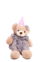 soft toy teddy bear isolated