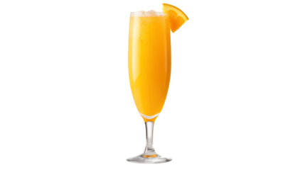 Refreshing Mimosa Cocktail in Elegant Glassware, Perfect for Brunch or Celebration